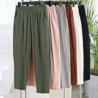 【100% Baumwolle】Bequeme Lässige Hosen