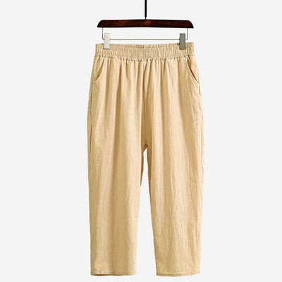 【100% Baumwolle】Bequeme Lässige Hosen
