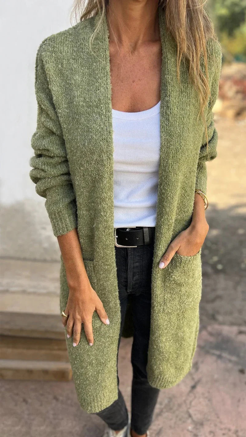 Helena™ | Kuscheliger Strickmantel