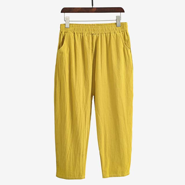 【100% Baumwolle】Bequeme Lässige Hosen