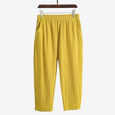 【100% Baumwolle】Bequeme Lässige Hosen