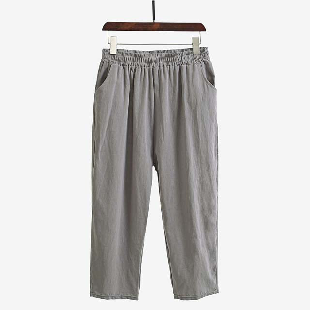 【100% Baumwolle】Bequeme Lässige Hosen