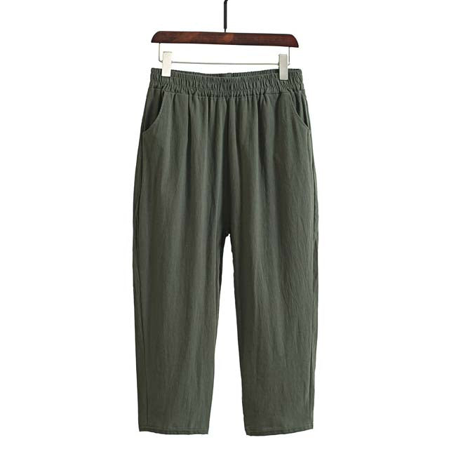 【100% Baumwolle】Bequeme Lässige Hosen