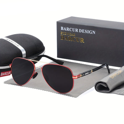 Weston - Polarisierte Aviator Sonnenbrille für Herren