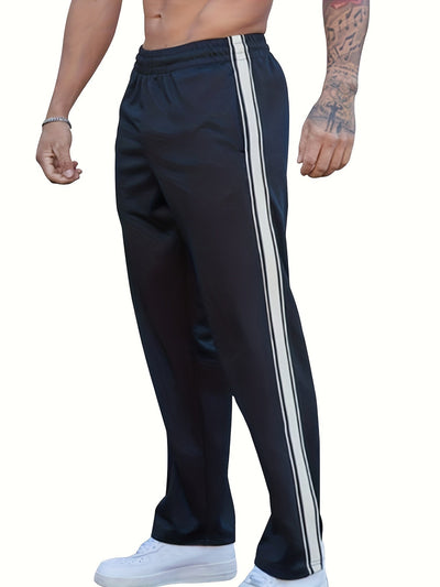 Wilson - Herren Sommer-Sporthose mit Seitlichem Streifen
