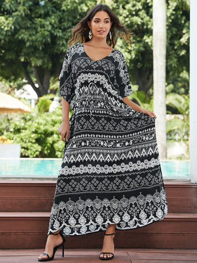 Mocarra | Pumping Belt Beach Cover-up Sonnenschutz Shirt Kleid