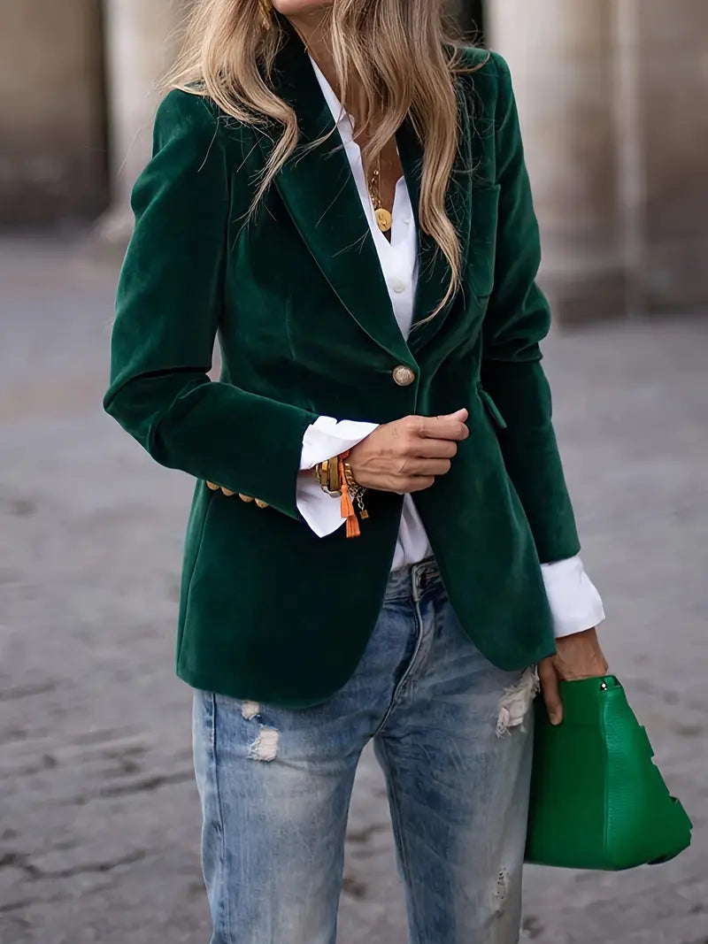 Nomiki | Stylischer Damenblazer für Herbst und Winter