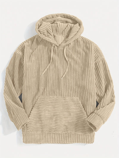 BRAM | PULLOVER MIT KAPUZE AUS CORD