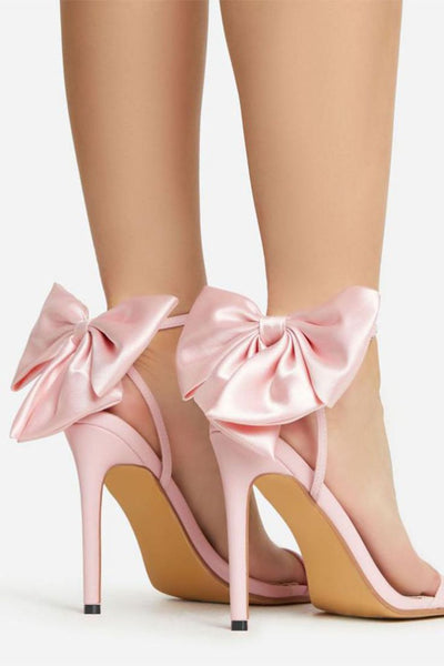 Mocarra | Schleife Knöchelriemen High Heels