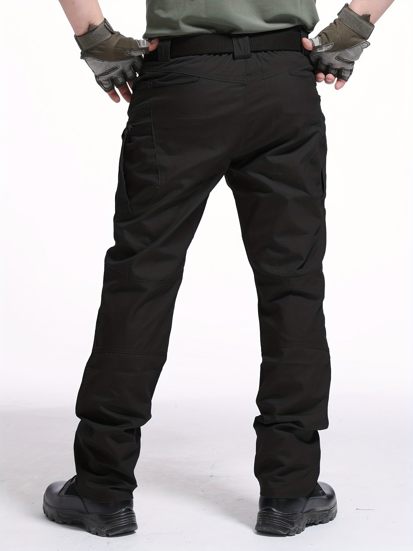 Zander -Schwarze Klassische Cargohose