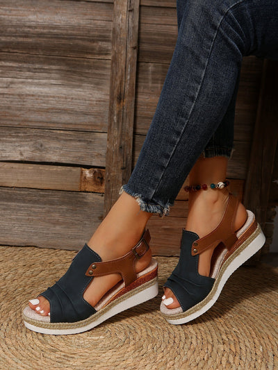 Rena - Bequeme Damen-Keilsandalen