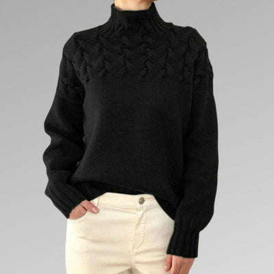 Mocarra | Strick-Rollkragenpullover für Frauen