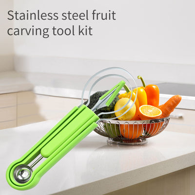 ObstKunst - 4 in 1 Obstwerkzeug Messer