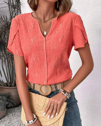 Frühlingsorange Top