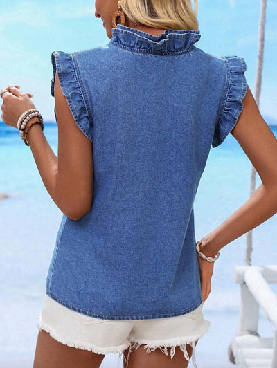 DenimTraum V-Top