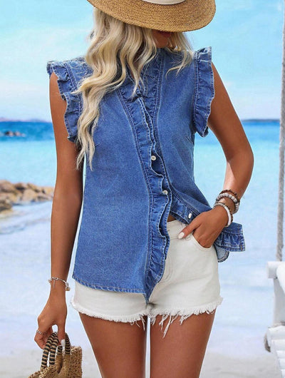 DenimTraum V-Top