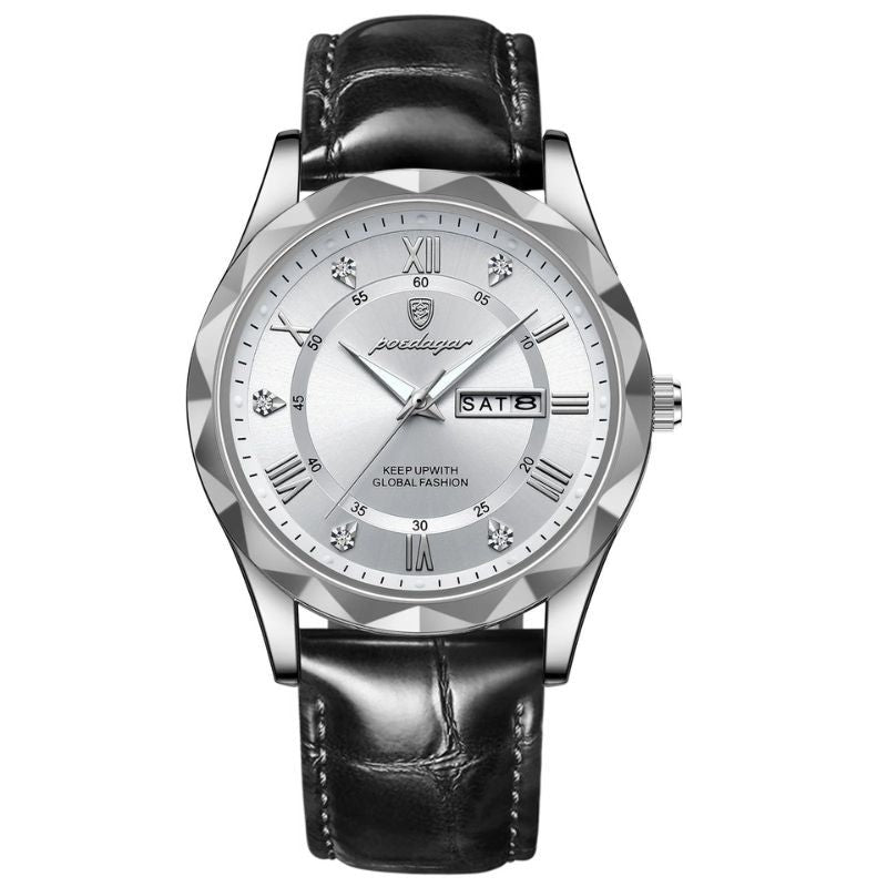 Windsor | Lederarmband-Quarzuhr