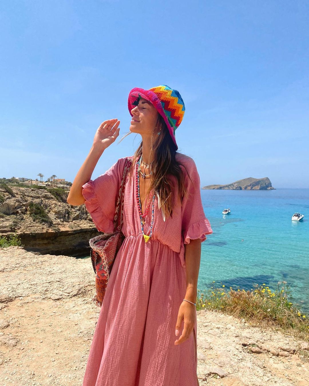Mocarra | Stylish Solide Farbe Strand Cover-up Kleid Frauen