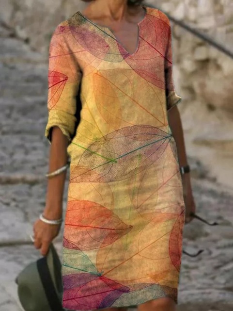 Stilvolles Leinenkleid - Shavy