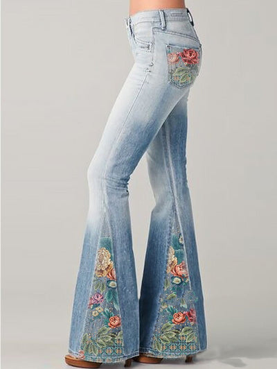 Mocarra | Stylische Jeans mit weitem Schnitt für Frauen