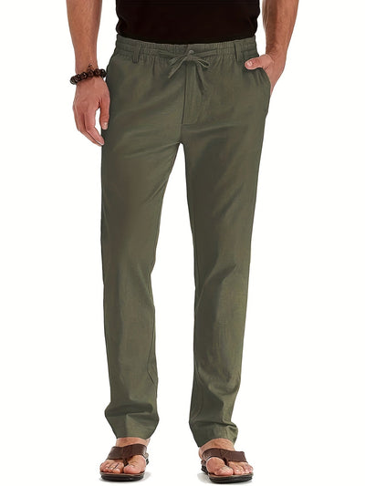 Fanis - Herren Freizeithose Baumwolle für Business-Casual Stil – Bequeme Freizeit Hosen Herren