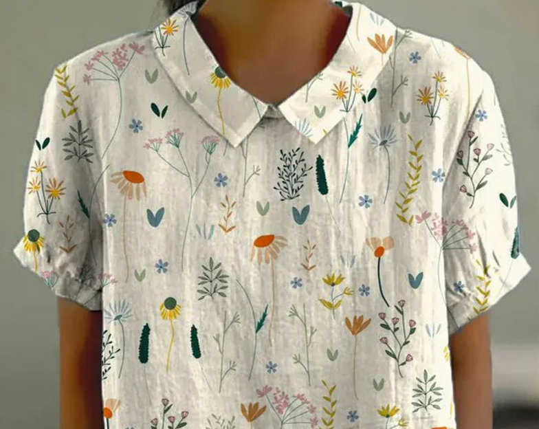 Samara - Wildblumen-Bluse