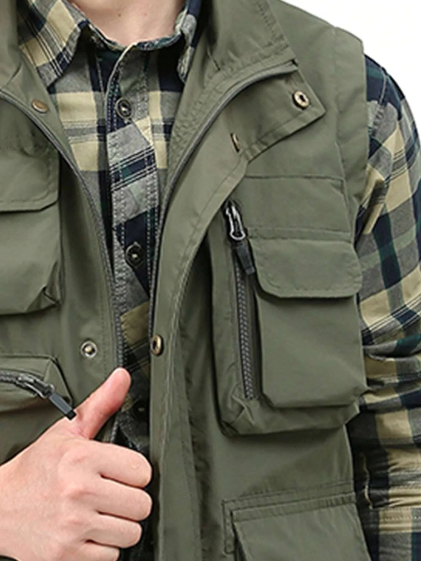 Alfonso | Herren Multifunktionale Casual Weste