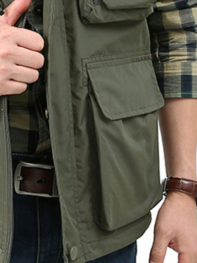 Alfonso | Herren Multifunktionale Casual Weste