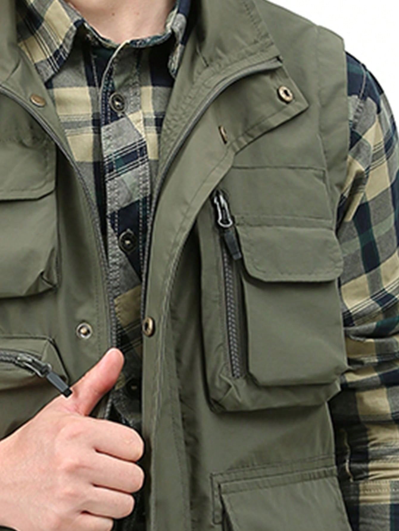 Alfonso | Herren Multifunktionale Casual Weste