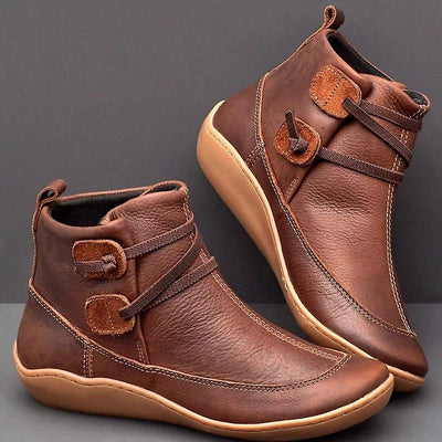 Mocarra | Wasserdichte Stiefeletten aus Leder