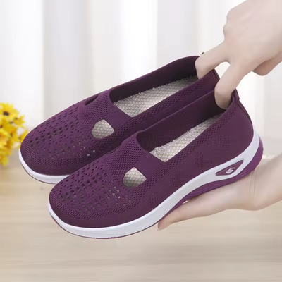 LANA | Atmungsaktive Sommerschuhe in Schwarz – Der perfekte Everyday-Sneaker