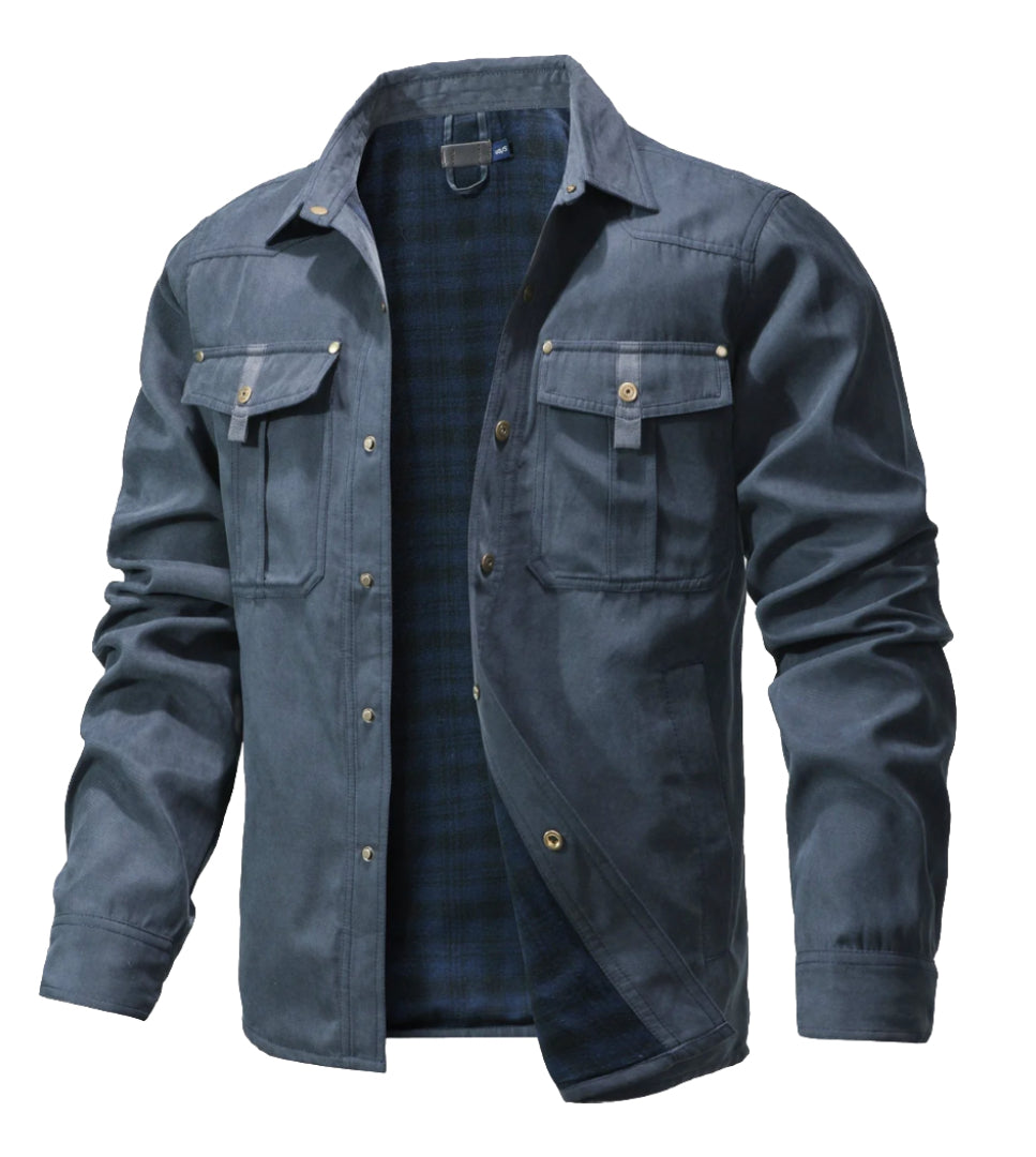 Case - Flanell Rover Jacke