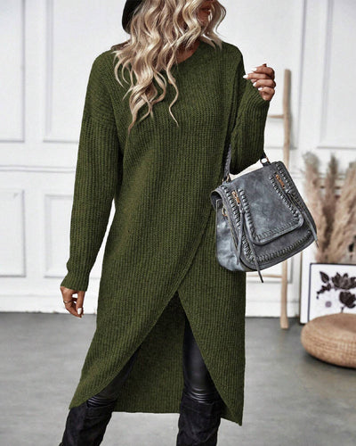 Mocarra | Asymmetrischer Strickpullover