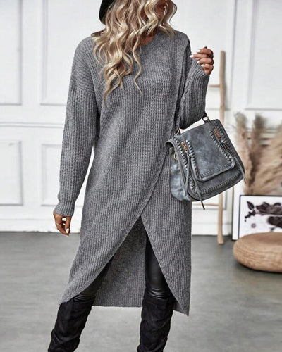 Mocarra | Asymmetrischer Strickpullover