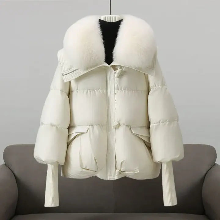 HANNAH | Luxuriöse Winterjacke mit Pelzkragen