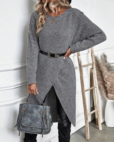 Mocarra | Asymmetrischer Strickpullover