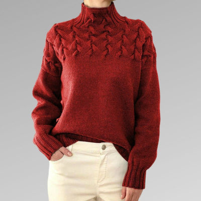Mocarra | Strick-Rollkragenpullover für Frauen