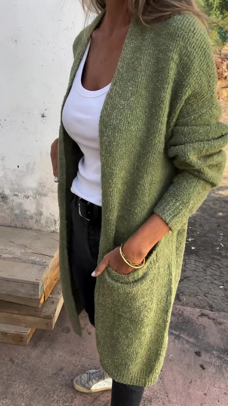 Helena™ | Kuscheliger Strickmantel