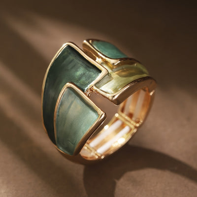 Vintage handgemalter Ring