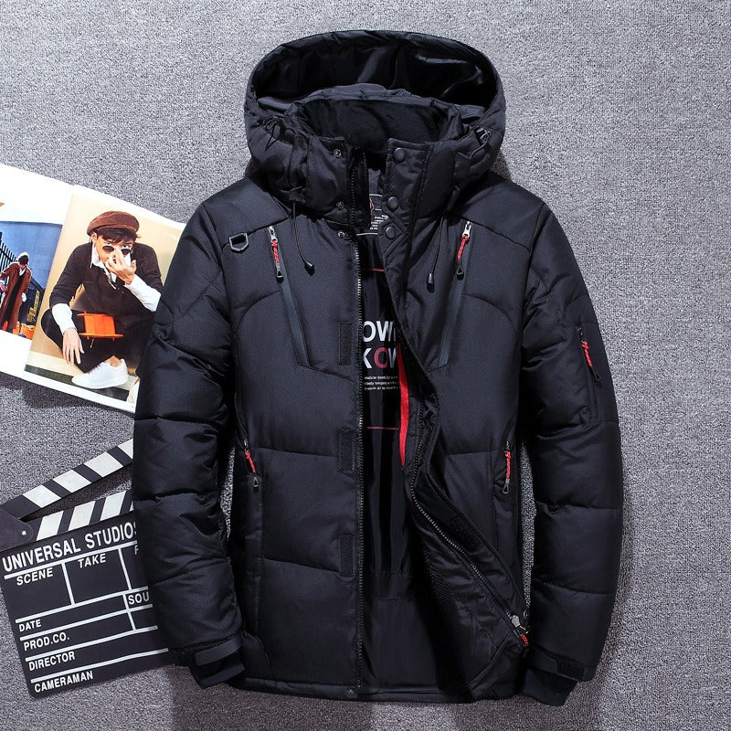 Mocarra | Softshell-Daunenjacke mit Kapuze