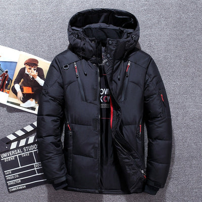 Mocarra | Softshell-Daunenjacke mit Kapuze