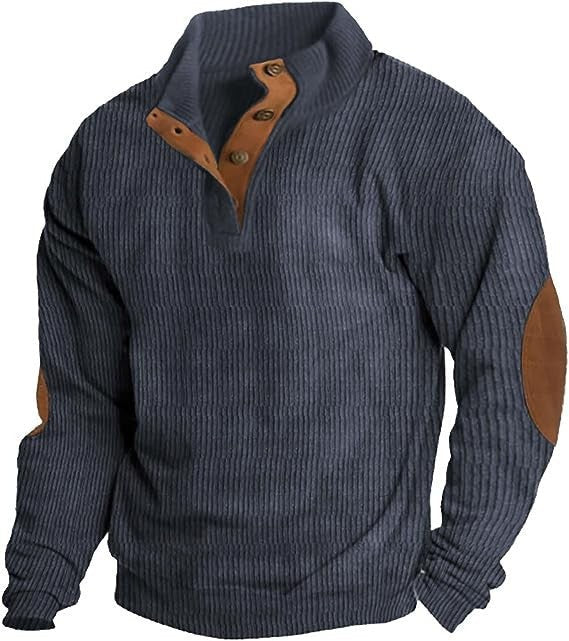 Oliver™ | Strukturierter Ripp-Herrenpullover