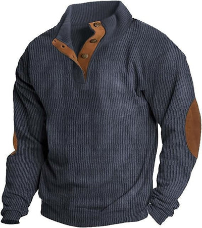 Oliver™ | Strukturierter Ripp-Herrenpullover