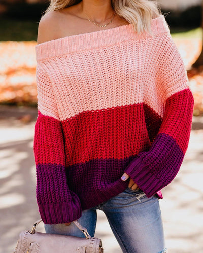 DAMES OFF-SHOULDER PULLOVER | MODERN, BEQUEM, STILVOLL