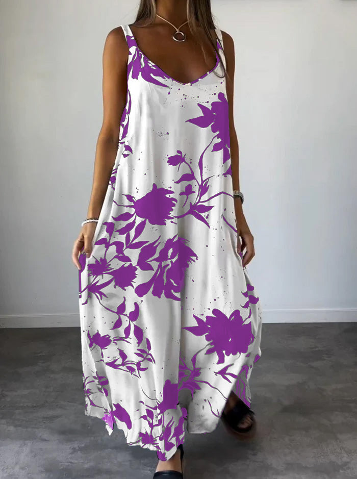 Paulette - Elegantes bedrucktes Kleid für jeden Anlass