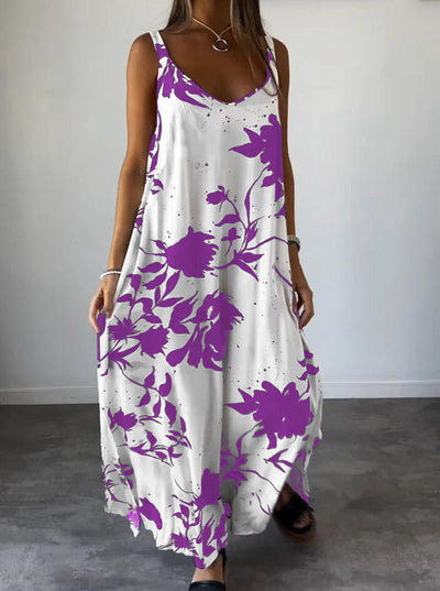 Paulette - Elegantes bedrucktes Kleid für jeden Anlass