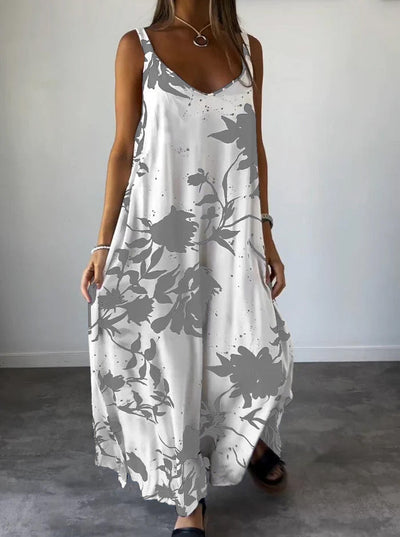 Paulette - Elegantes bedrucktes Kleid für jeden Anlass