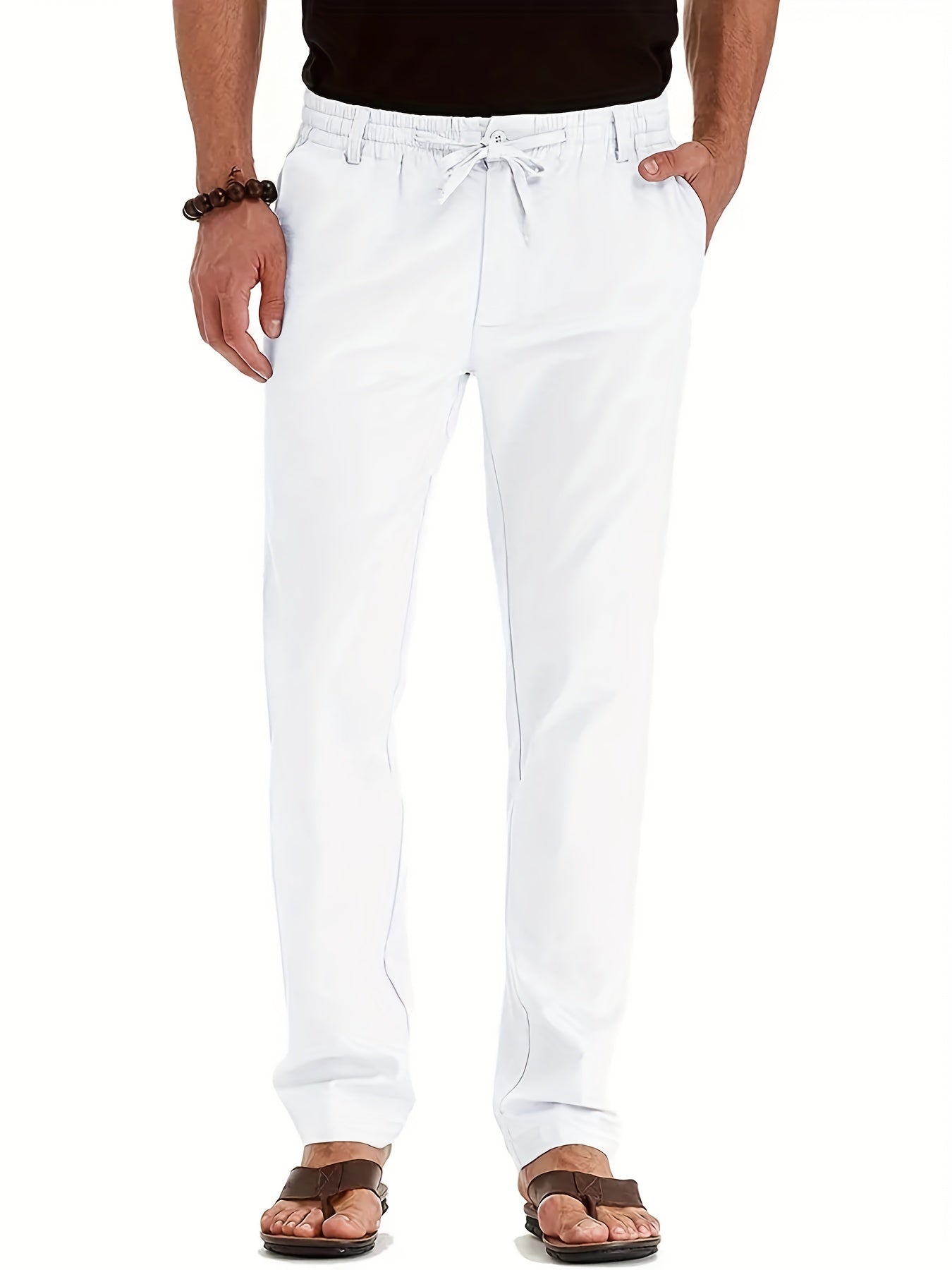 Fanis - Herren Freizeithose Baumwolle für Business-Casual Stil – Bequeme Freizeit Hosen Herren