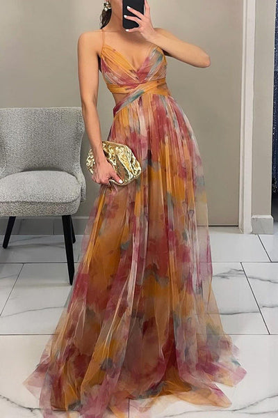 Druilla - Lange Kleider mit Blumenmuster