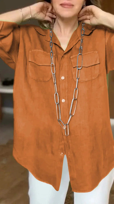 Mocarra | Sommer Revers Atmungsaktiv Langarmshirt